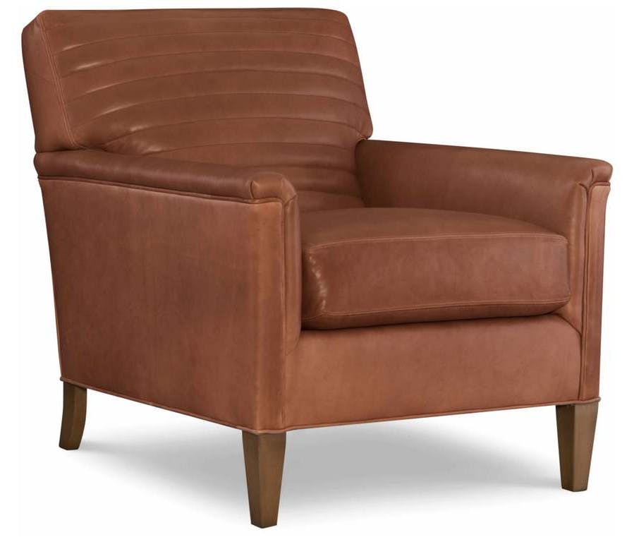 CR Laine L5135-CH Digby Leather Channel Back Chair CR Laine L5135-CH Digby Leather Channel Back Chair