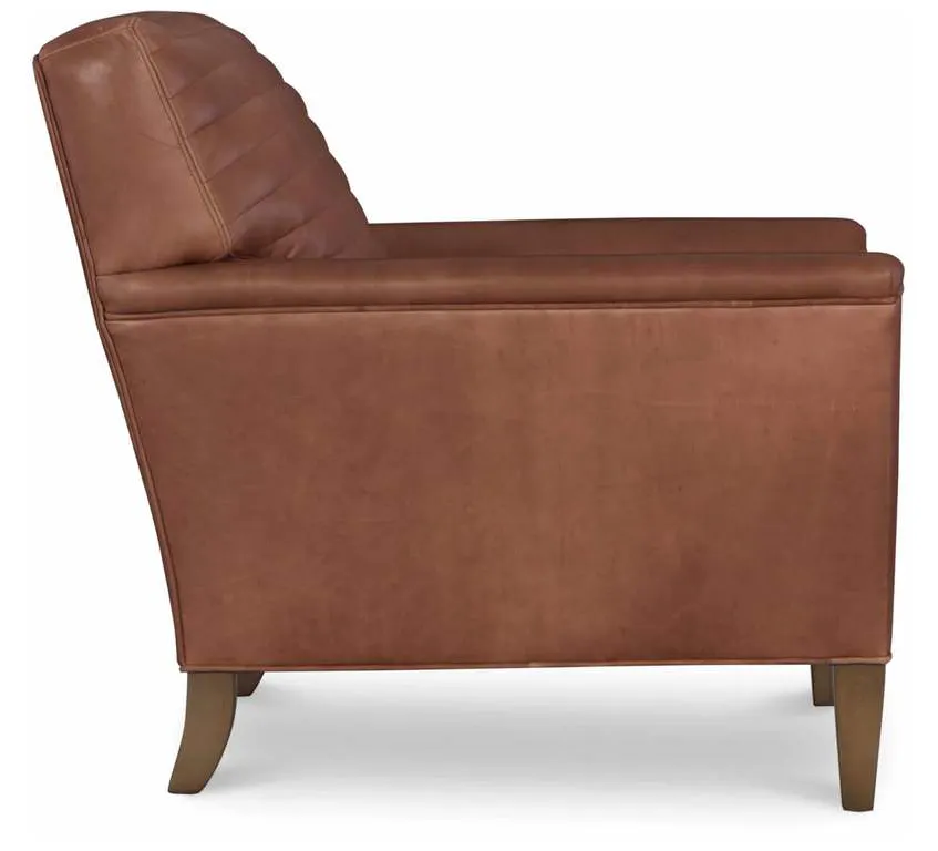 CR Laine L5135-CH Digby Leather Channel Back Chair CR Laine L5135-CH Digby Leather Channel Back Chair