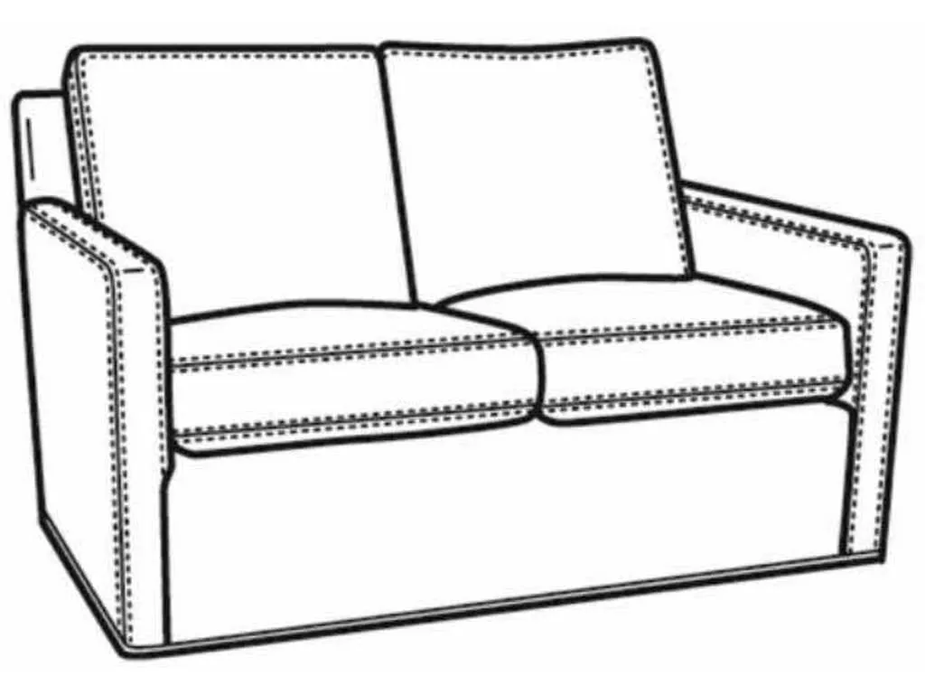CR Laine L5744 Oliver Leather Loveseat CR Laine L5744 Oliver Leather Loveseat