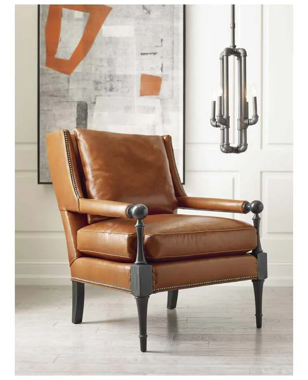 CR Laine L7195-05 Brinkley Leather Chair CR Laine L7195-05 Brinkley Leather Chair