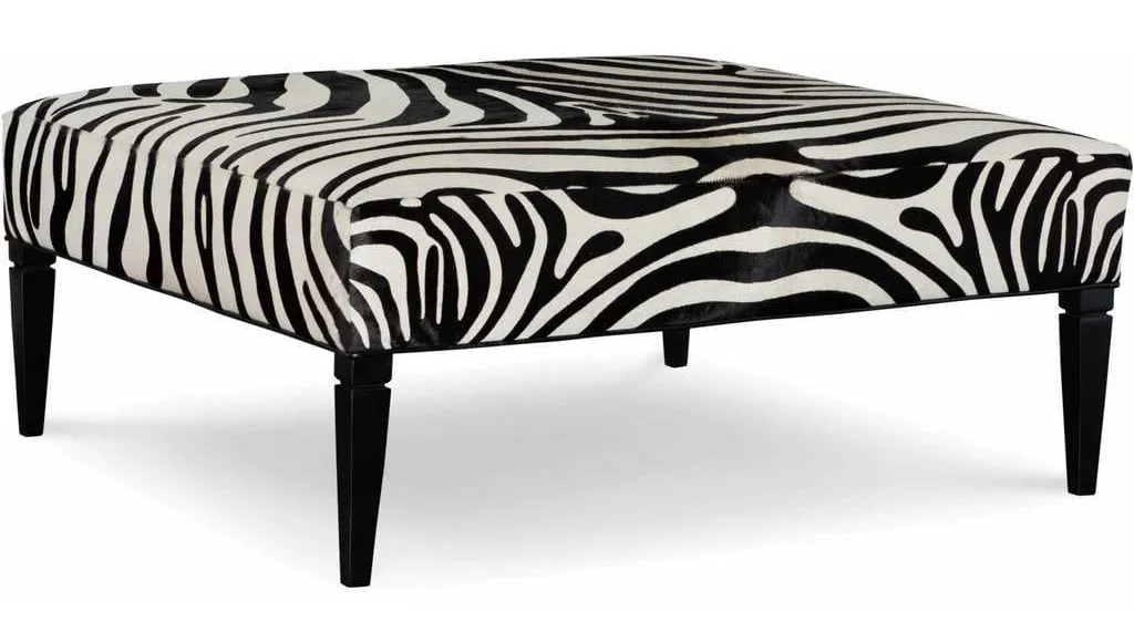 CR Laine L77-17 Trevor Leather Square Ottoman CR Laine L77-17 Trevor Leather Square Ottoman