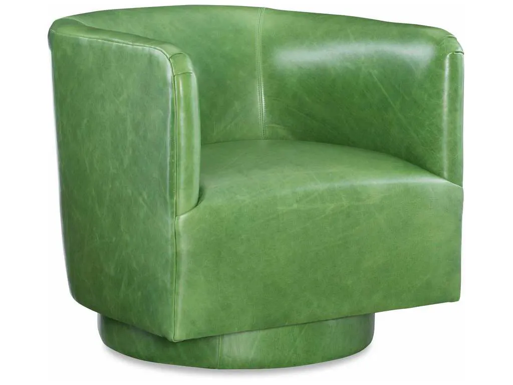 CR Laine L7777-05SW  Upton Leather Swivel Chair
