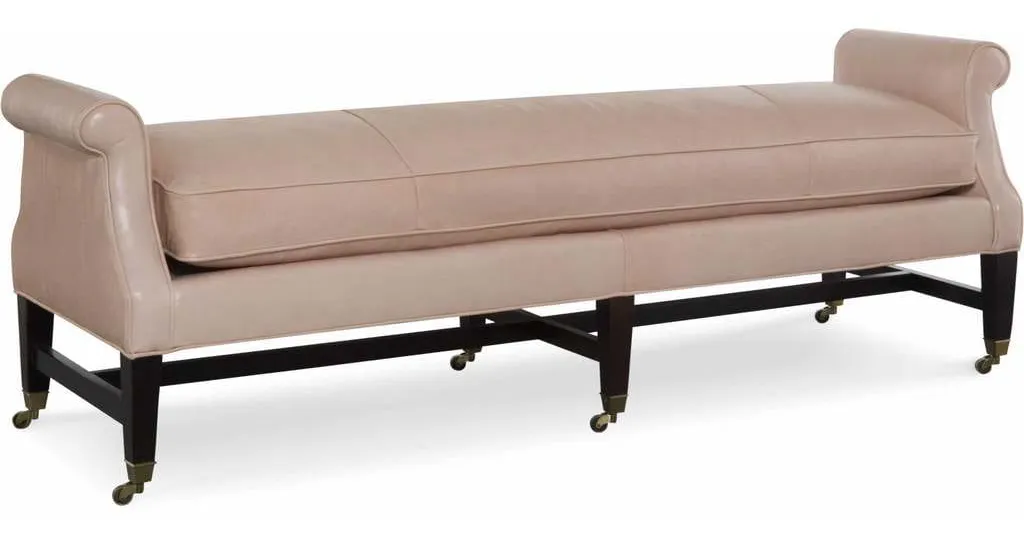CR Laine L8080-57 Beverly Leather Bench CR Laine L8080-57 Beverly Leather Bench