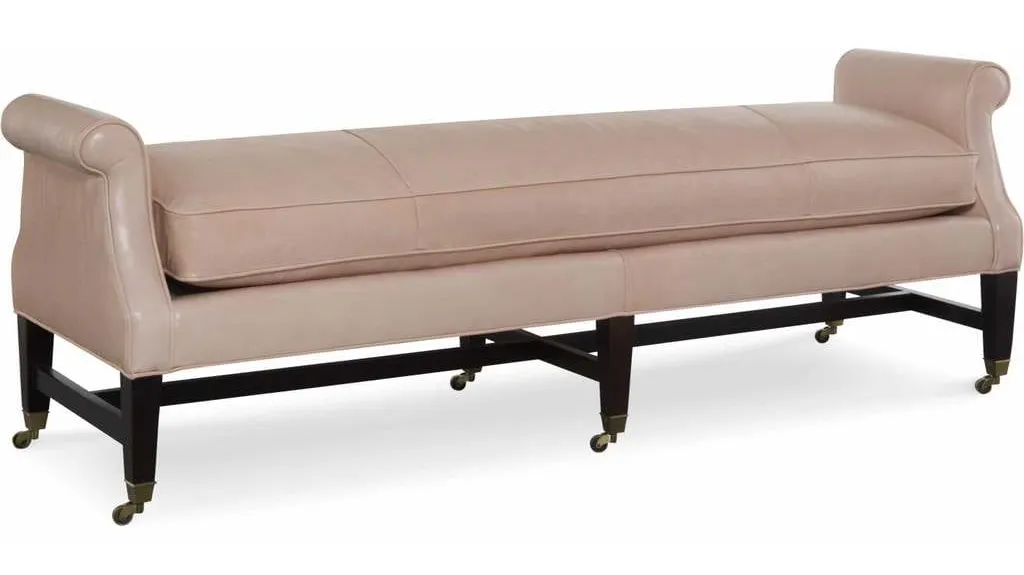 CR Laine L8080-57 Beverly Leather Bench CR Laine L8080-57 Beverly Leather Bench