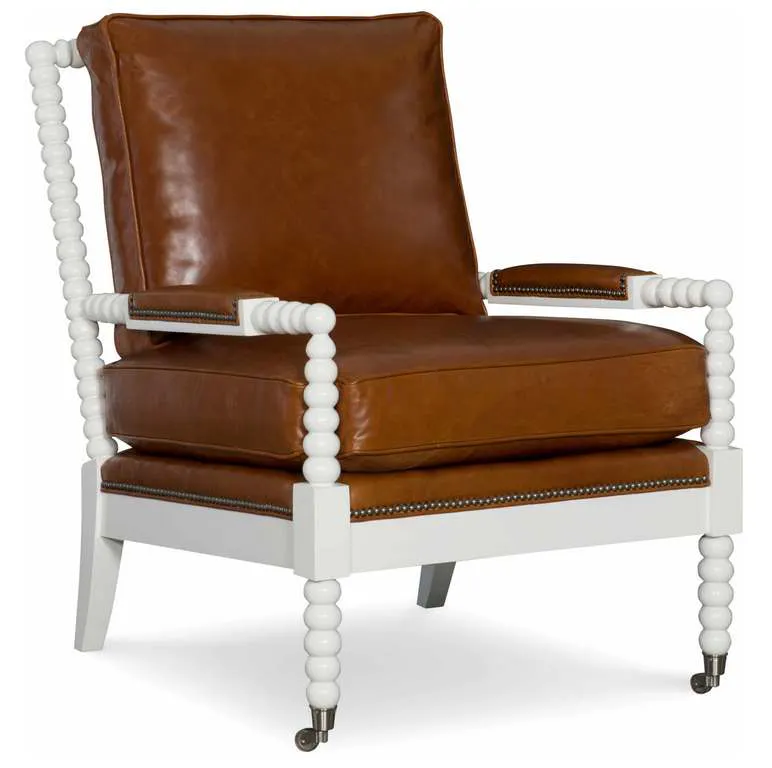 CR Laine L9125 Spool Leather Chair CR Laine L9125 Spool Leather Chair