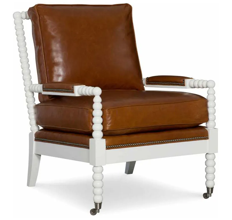 CR Laine L9125 Spool Leather Chair CR Laine L9125 Spool Leather Chair