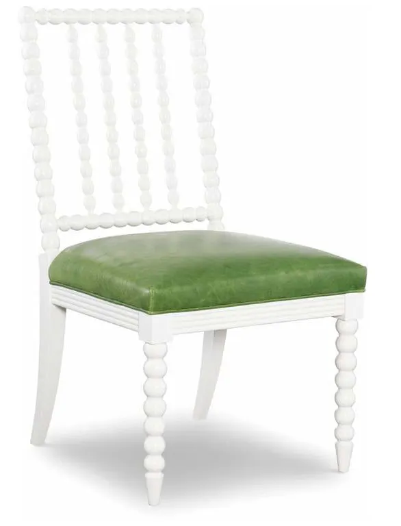 CR Laine L9128-56 Bobbin Leather Side Chair CR Laine L9128-56 Bobbin Leather Side Chair