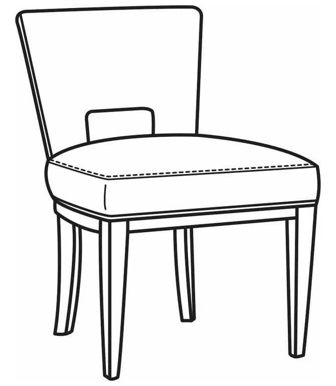 CR Laine L3130-05 Della Side Chair CR Laine L3130-05 Della Side Chair