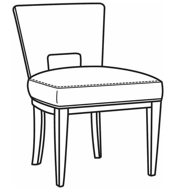 CR Laine L3130-05 Della Side Chair CR Laine L3130-05 Della Side Chair