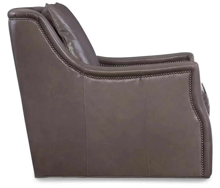 CR Laine L2026-05SW Marius Leather Swivel Chair CR Laine L2026-05SW Marius Leather Swivel Chair