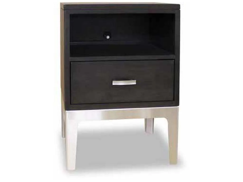 Durham 157-201 Defined Distinction 1 Drawer Night Table