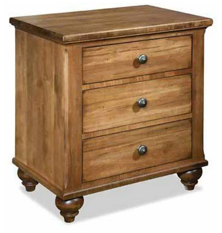Durham 111-203 Hudson Falls 3 Drawer Night Stand Durham 111-203 Hudson Falls 3 Drawer Night Stand