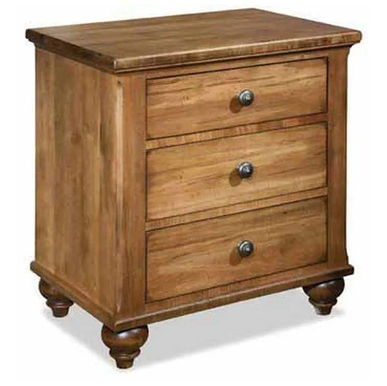 Durham 111-203 Hudson Falls 3 Drawer Night Stand Durham 111-203 Hudson Falls 3 Drawer Night Stand