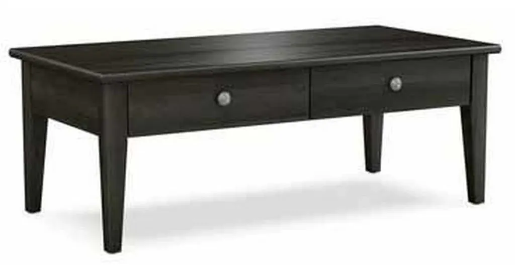 Durham 905-501D Solid Accents 2 Drawer 48 x 24 inch Cocktail Table Durham 905-501D Solid Accents 2 Drawer 48 x 24 inch Cocktail Table