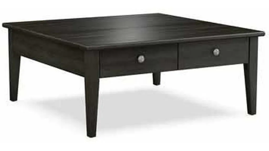Durham 905-503D Solid Accents 2 Drawer 42 inch Square Cocktail Table Durham 905-503D Solid Accents 2 Drawer 42 inch Square Cocktail Table