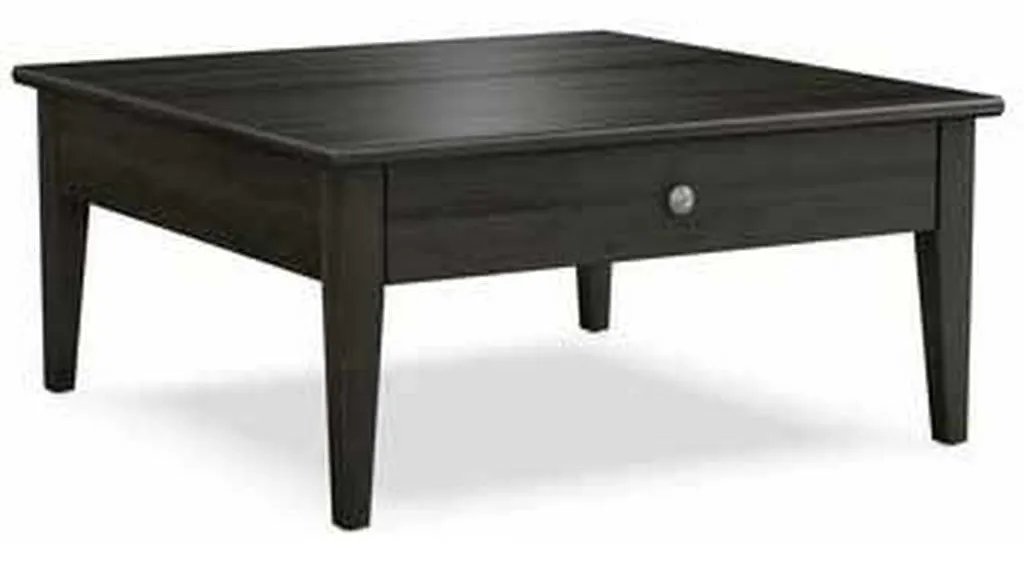 Durham 905-504D Solid Accents 38 inch Square Cocktail Table with Drawer Durham 905-504D Solid Accents 38 inch Square Cocktail Table with Drawer