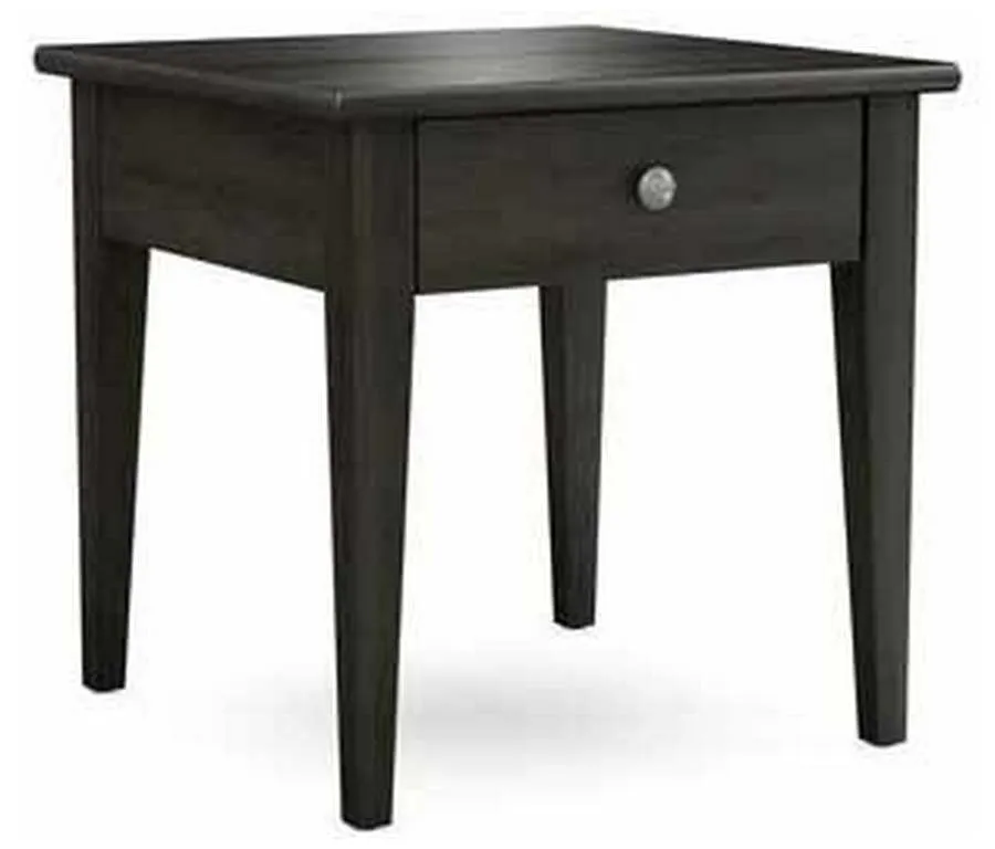 Durham 905-531D Solid Accents 24 inch Square End Table with Drawer Durham 905-531D Solid Accents 24 inch Square End Table with Drawer