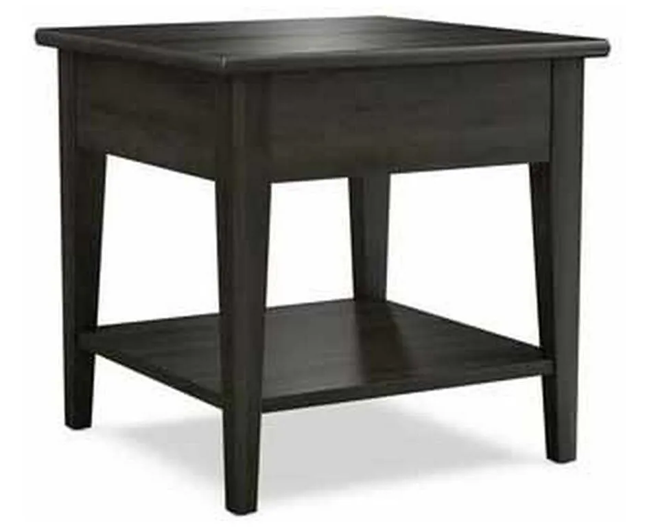 Durham 905-531S Solid Accents 24 inch Square End Table with Shelf Durham 905-531S Solid Accents 24 inch Square End Table with Shelf