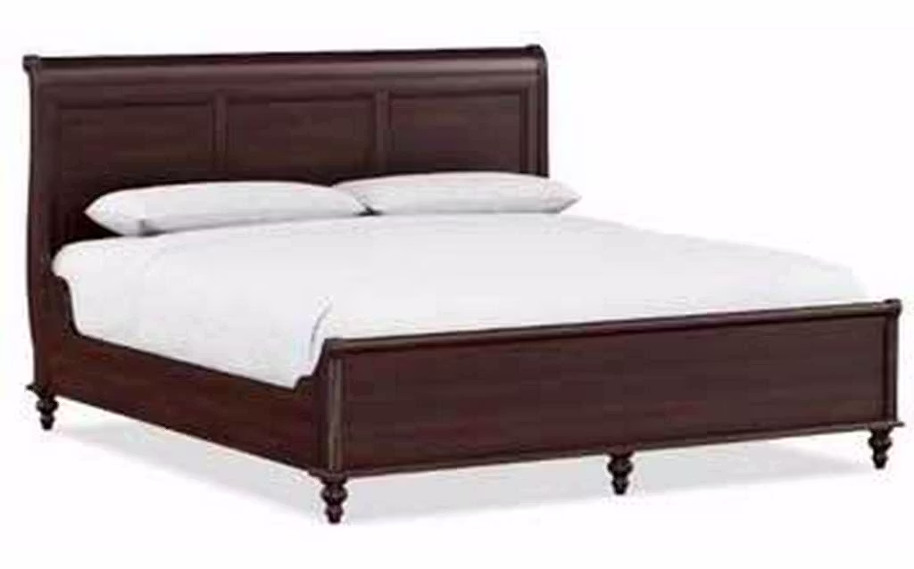 Durham 980-147B Savile Row King Sleigh Bed with Low Footboard Durham 980-147B Savile Row King Sleigh Bed with Low Footboard