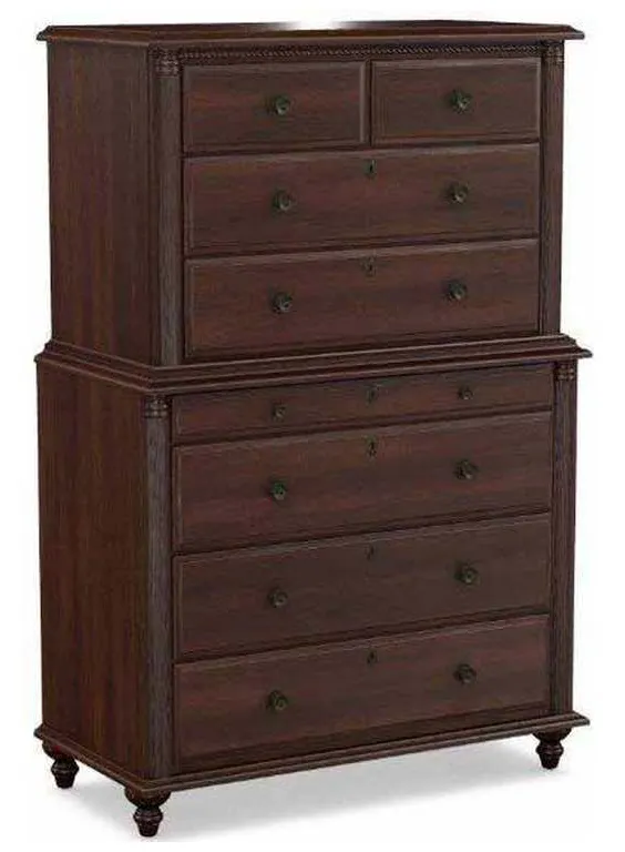Durham 980-157 Savile Row Chest on Chest Durham 980-157 Savile Row Chest on Chest