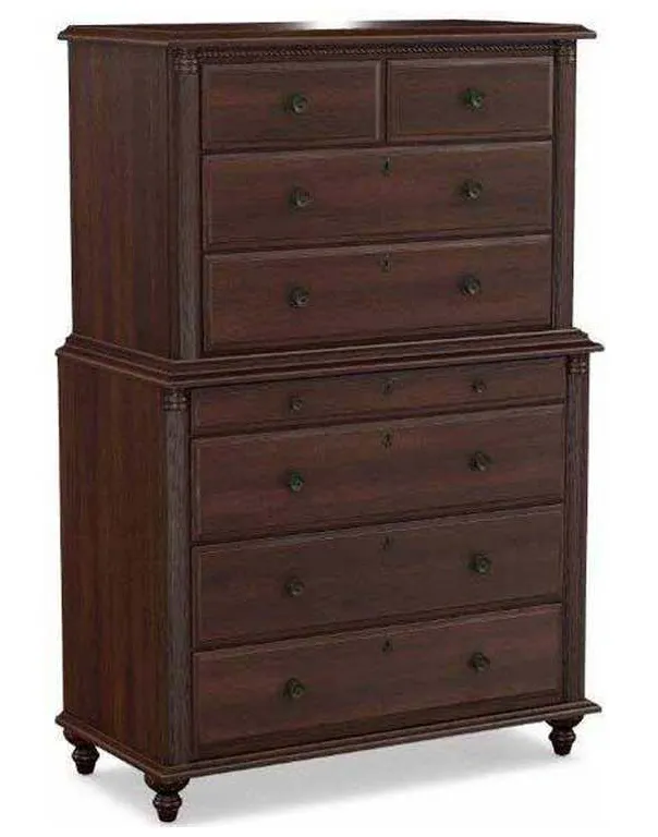 Durham 980-157 Savile Row Chest on Chest Durham 980-157 Savile Row Chest on Chest
