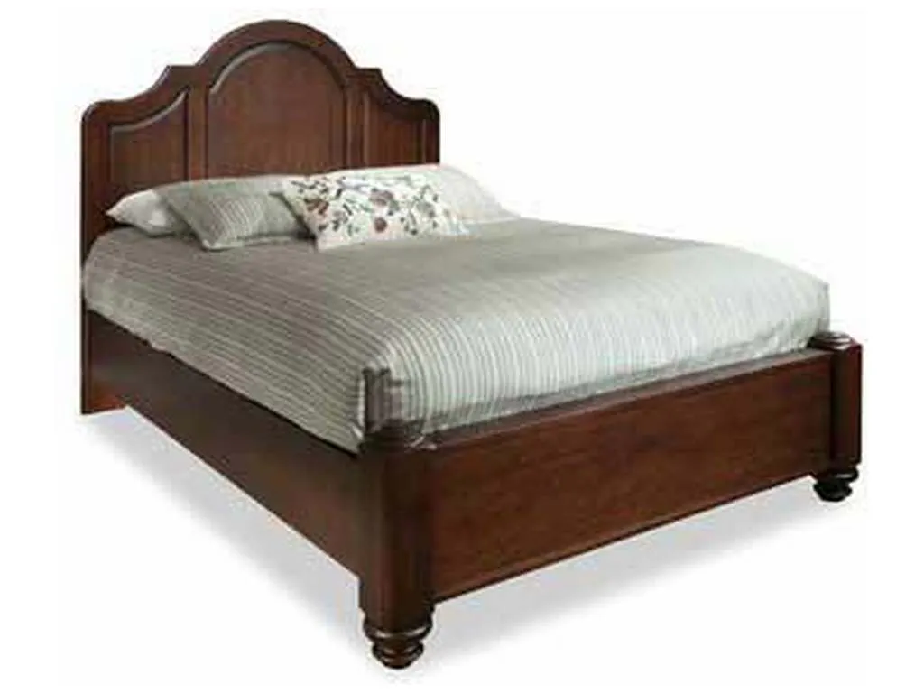 Durham 111-143 Hudson Falls King High Arch Panel Bed