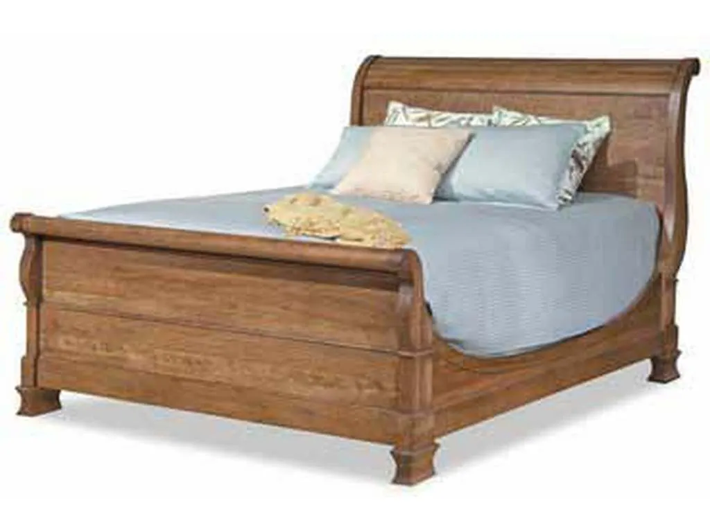 Durham 112-149 Vineyard Creek King Master Sleigh Bed