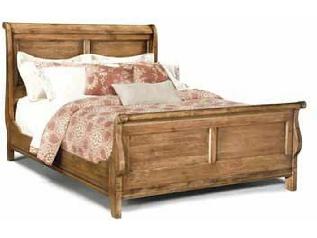 Durham 112-128 Vineyard Creek Queen Sleigh Bed
