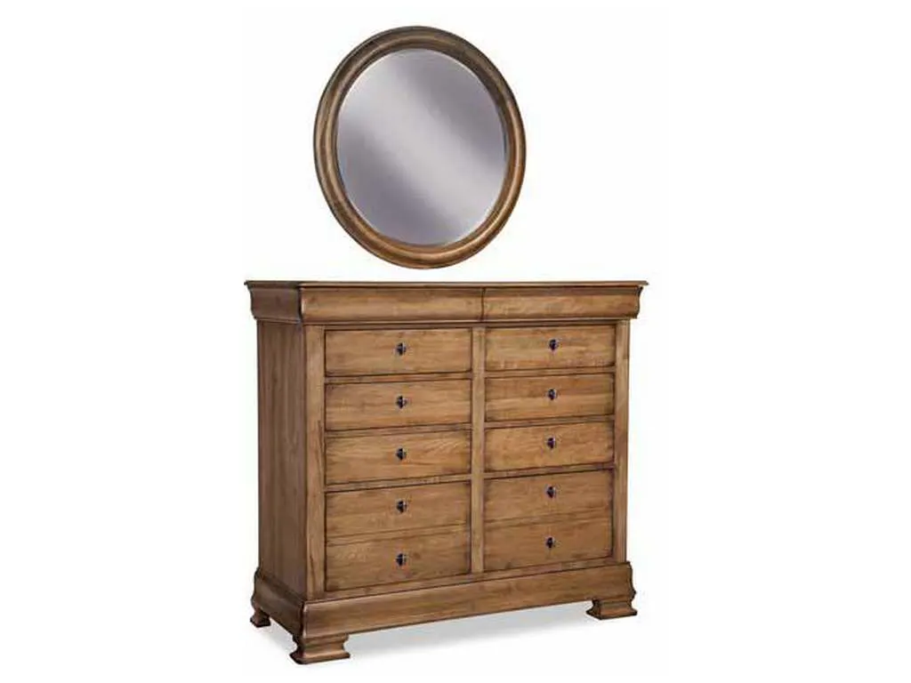 Durham 112-180 Vineyard Creek Round Mirror