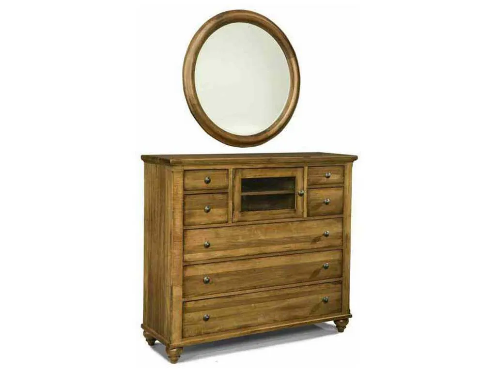 Durham 111-180 Hudson Falls Round Mirror