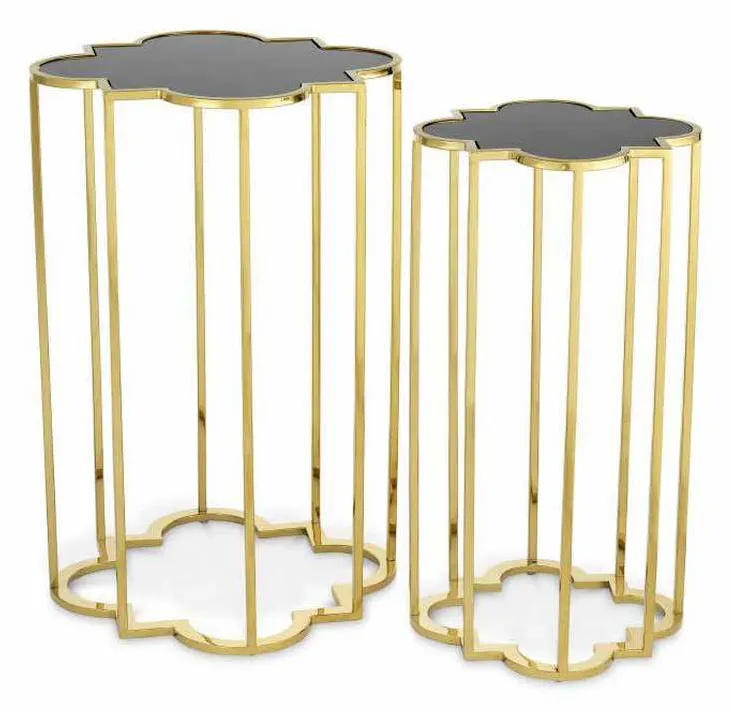 Eichholtz 109796 Side Table Concentric Set of 2 Eichholtz 109796 Side Table Concentric Set of 2