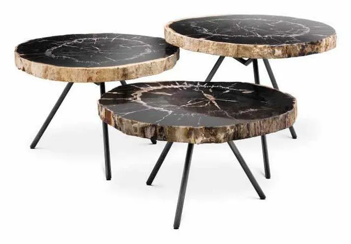 Eichholtz 111465 Coffee Table De Soto Set of 3 Eichholtz 111465 Coffee Table De Soto Set of 3