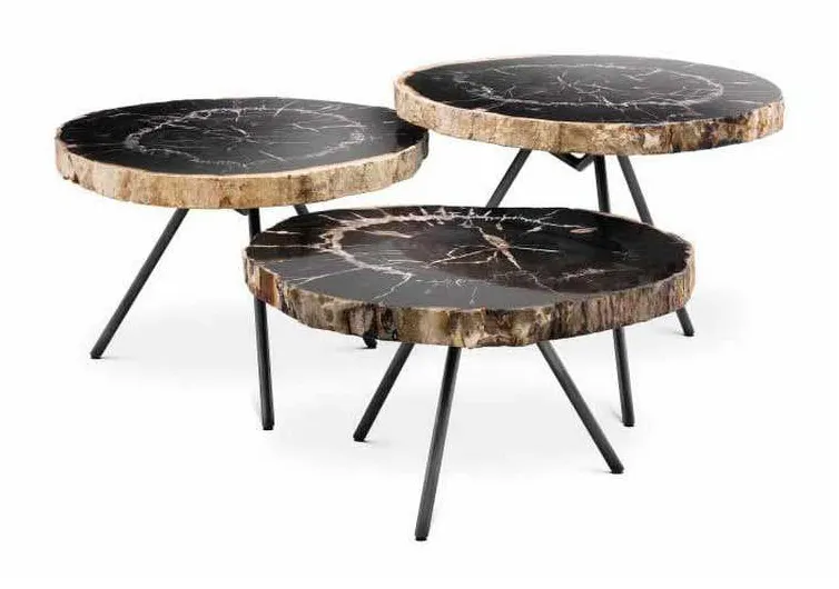 Eichholtz 111465 Coffee Table De Soto Set of 3 Eichholtz 111465 Coffee Table De Soto Set of 3
