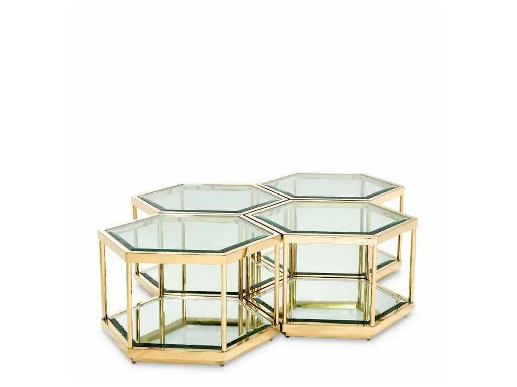 Eichholtz 112693  Coffee Table Sax Set of 4