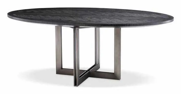 Eichholtz 113270 Dining Table Melchior Oval Eichholtz 113270 Dining Table Melchior Oval