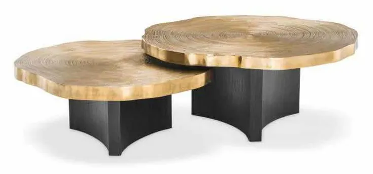 Eichholtz 113295 Coffee Table Thousand Oaks Set of 2 Eichholtz 113295 Coffee Table Thousand Oaks Set of 2