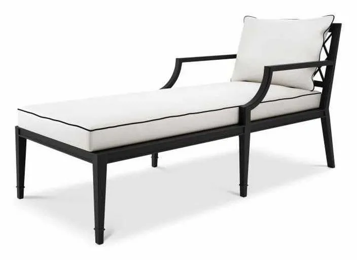 Eichholtz 113642 Outdoor Chaise Longue Bella Vista Eichholtz 113642 Outdoor Chaise Longue Bella Vista