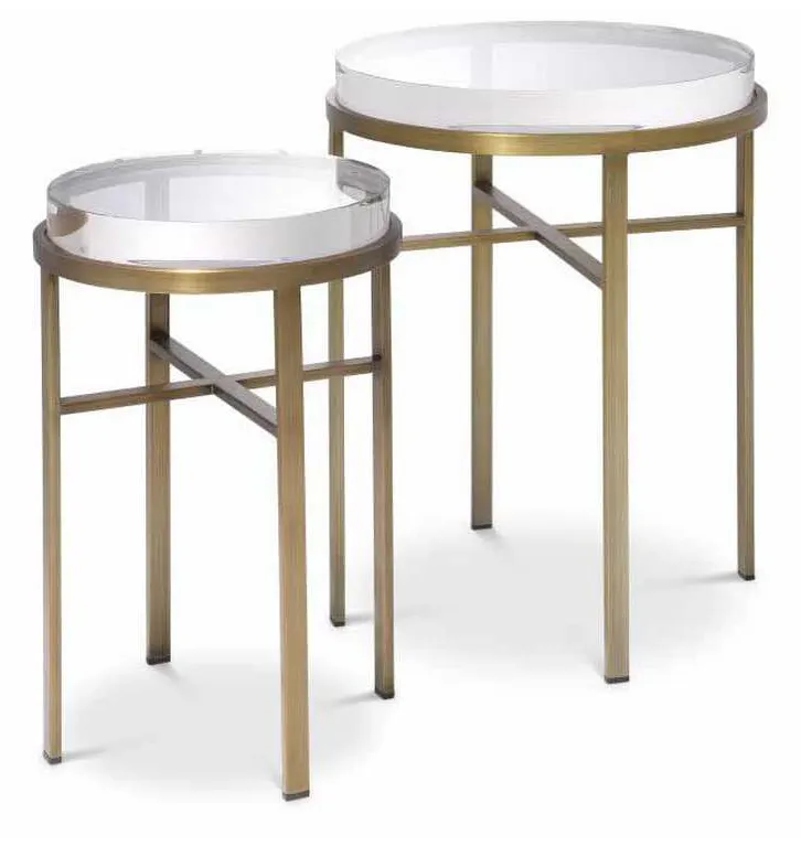 Eichholtz 114482 Side Table Hoxton Set of 2 Eichholtz 114482 Side Table Hoxton Set of 2