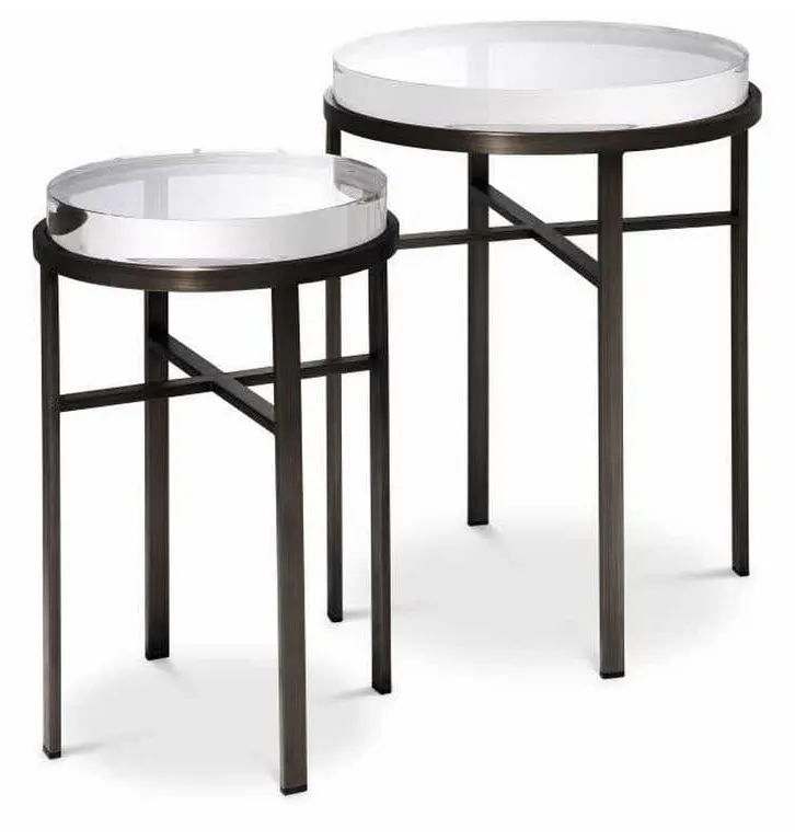 Eichholtz 114911 Side Table Hoxton Set of 2 Eichholtz 114911 Side Table Hoxton Set of 2