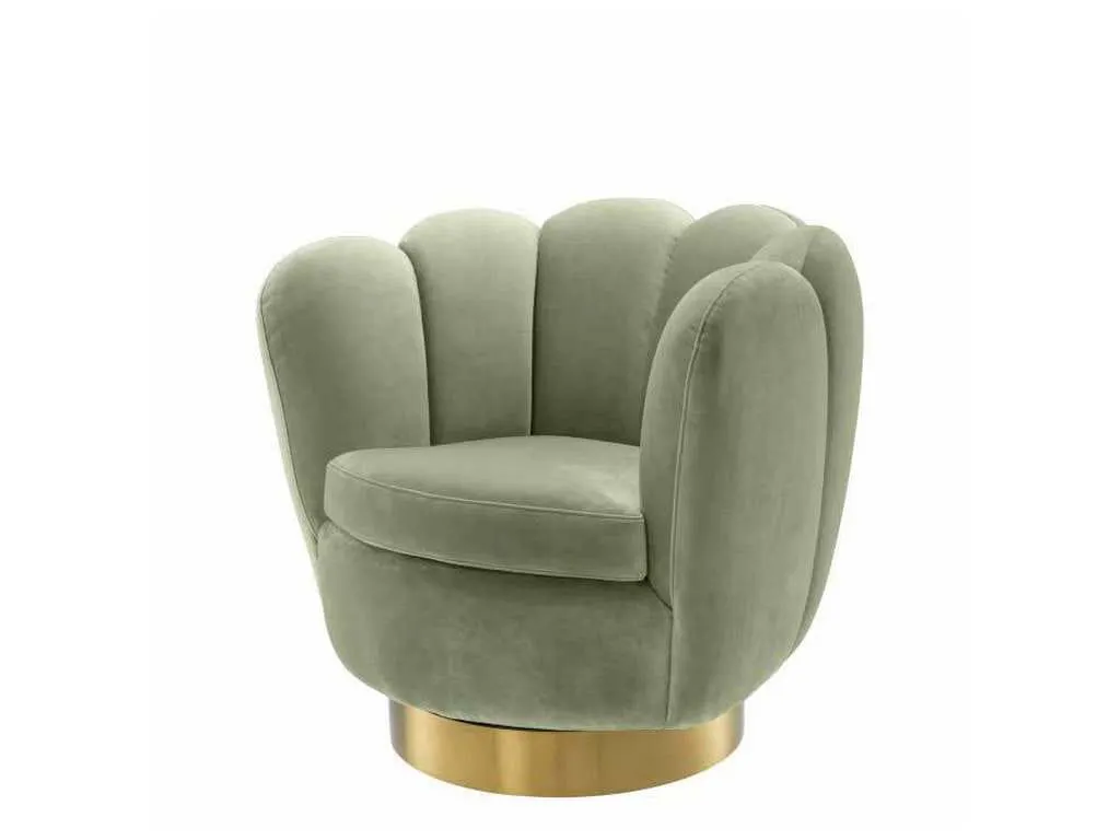 Eichholtz A113484  Swivel Chair Mirage