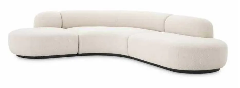 Eichholtz A114289 Sofa Bjorn L Bouclé Cream Eichholtz A114289 Sofa Bjorn L Bouclé Cream