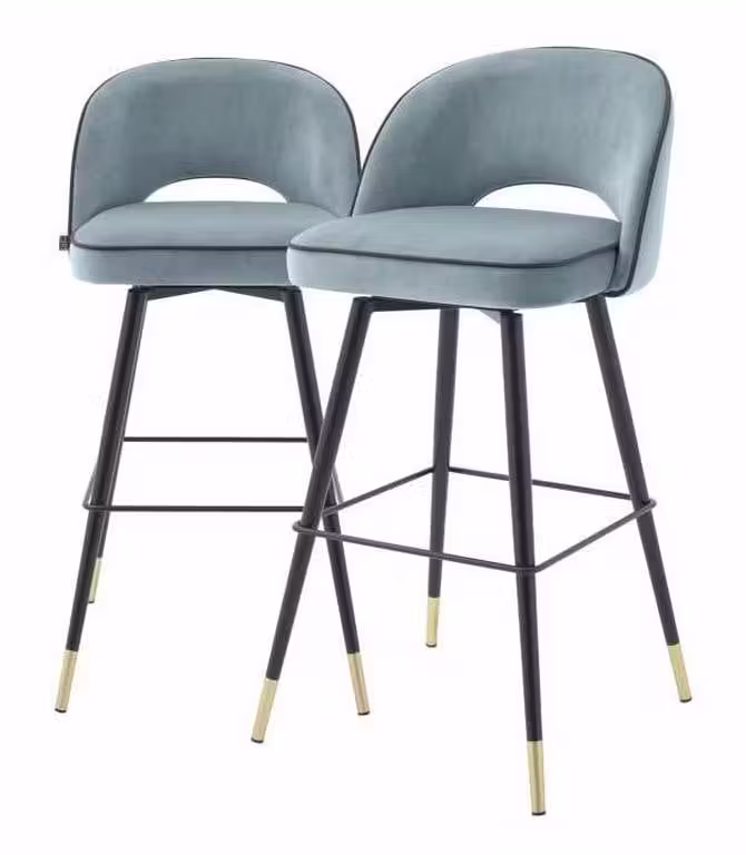 Eichholtz A114316 Bar Stool Cliff Set of 2 Eichholtz A114316 Bar Stool Cliff Set of 2