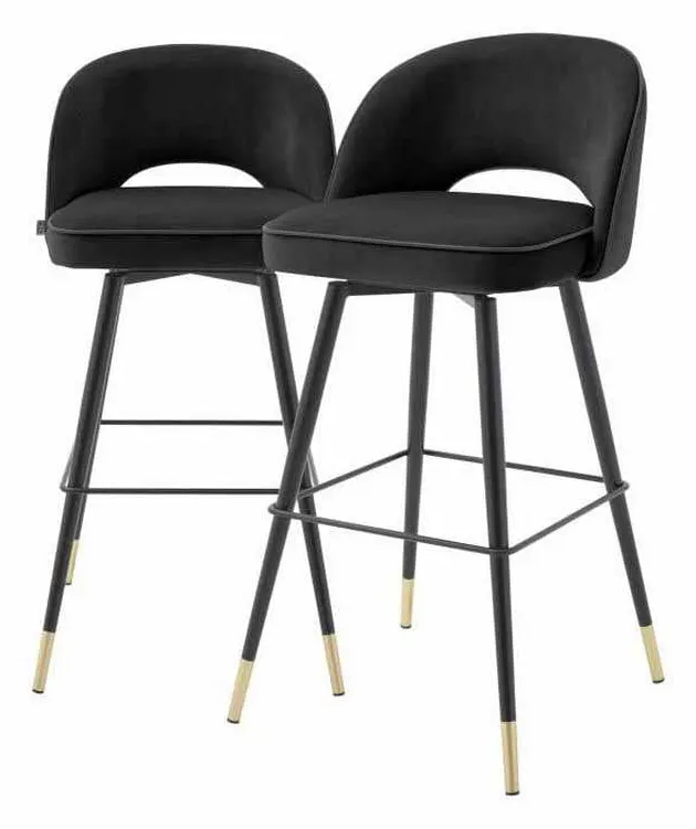 Eichholtz A114574 Bar Stool Cliff Set of 2 Eichholtz A114574 Bar Stool Cliff Set of 2
