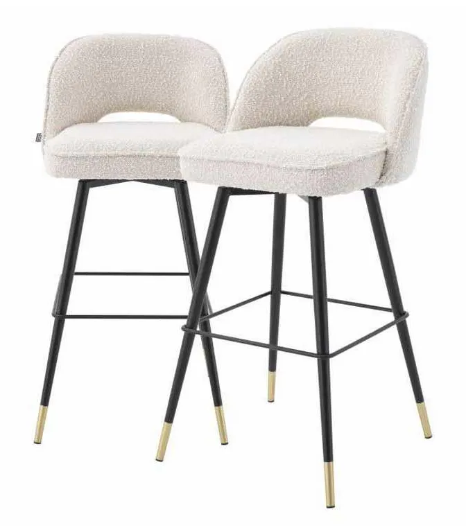 Eichholtz A114648 Bar Stool Cliff Set of 2 Eichholtz A114648 Bar Stool Cliff Set of 2