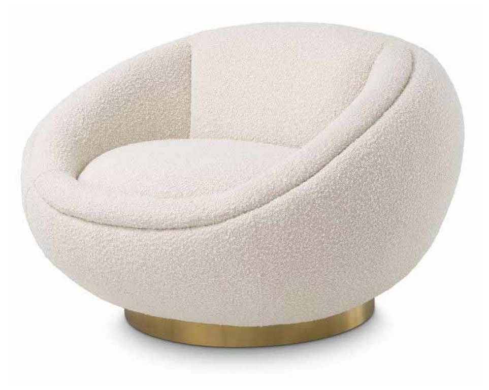 Eichholtz A114819 Swivel Chair Bollinger Eichholtz A114819 Swivel Chair Bollinger