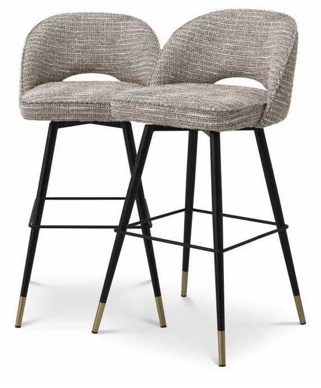 Eichholtz A115283 Bar Stool Cliff Set of 2 Eichholtz A115283 Bar Stool Cliff Set of 2