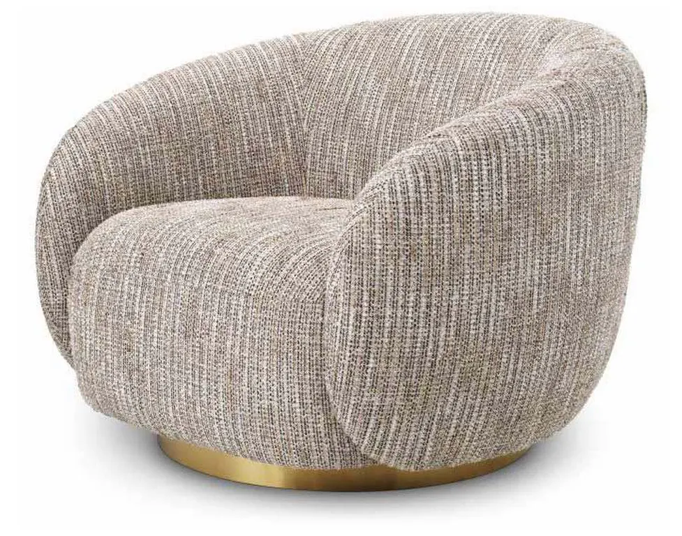 Eichholtz A115324 Swivel Chair Brice Eichholtz A115324 Swivel Chair Brice
