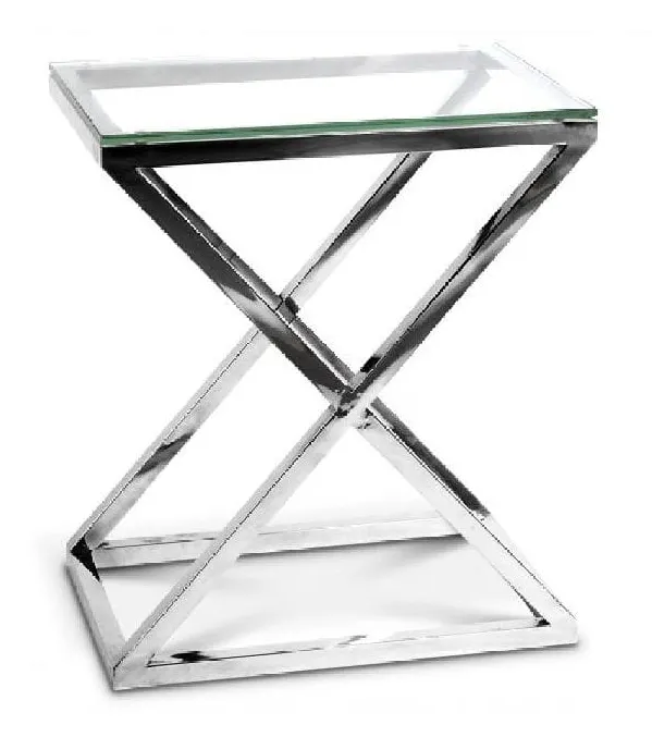 Eichholtz 103160 Side Table Criss Cross High Eichholtz 103160 Side Table Criss Cross High