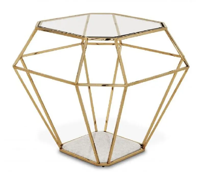 Eichholtz 109112 Side Table Asscher Eichholtz 109112 Side Table Asscher