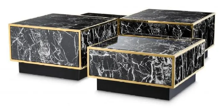 Eichholtz 110665 Coffee Table Concordia set of 4 Eichholtz 110665 Coffee Table Concordia set of 4